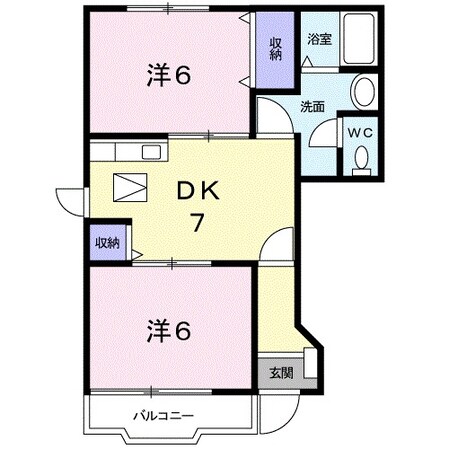 高茶屋駅 徒歩19分 1階の物件間取画像